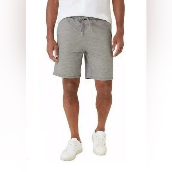 Eddie Bauer Lounge Shorts Men’s Large Gray Casual Elastic Waist - Picture 1 of 11